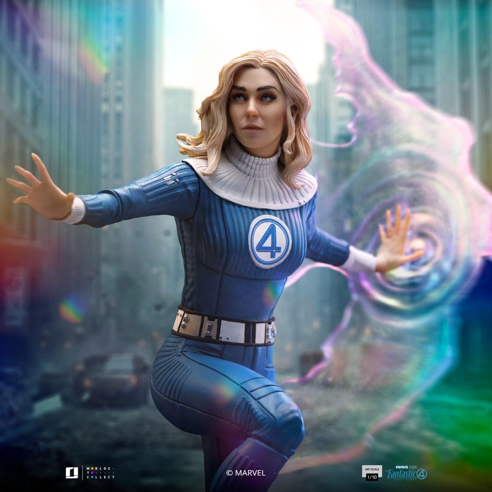 Iron Studios - Art Scale 1/10 - Marvel - The Fantastic Four: First Steps - Invisible Woman Statue 27cm