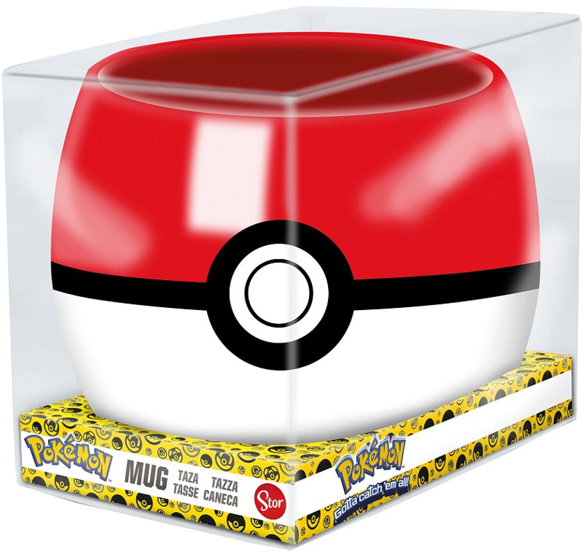 Pokémon - Tasse 3D en céramique Poké Ball - 445ml