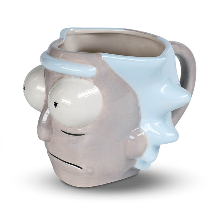 Rick & Morty - Rick Head Sculpted Mug - flash vidéo