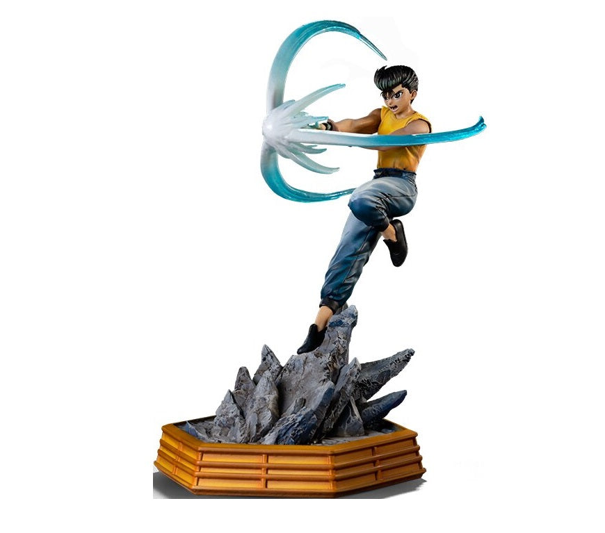 Iron Studios - Art Scale 1/10 - Yu Yu Hakusho - Yusuke Urameshi Statue 25cm - flash vidéo