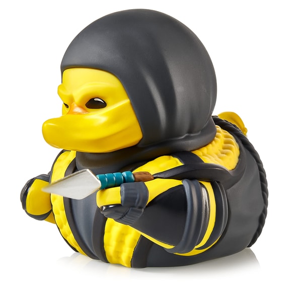 TUBBZ Canard de bain - Mortal Kombat - Scorpion (Première Édition) - flash vidéo