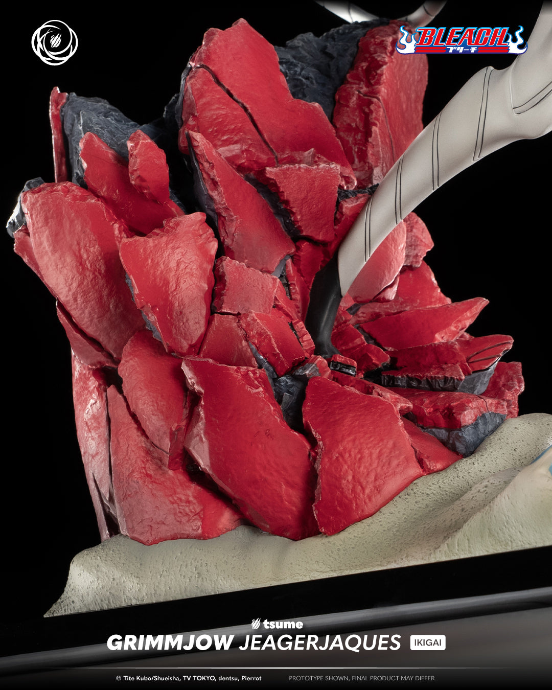 Tsume Art - IKIGAI 1/6 - Bleach - Grimmjow Jaggerjack Statue 36cm