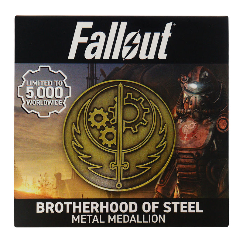 Fallout - Médaillon de collection "Brotherhood of Steel" en Édition Limitée
