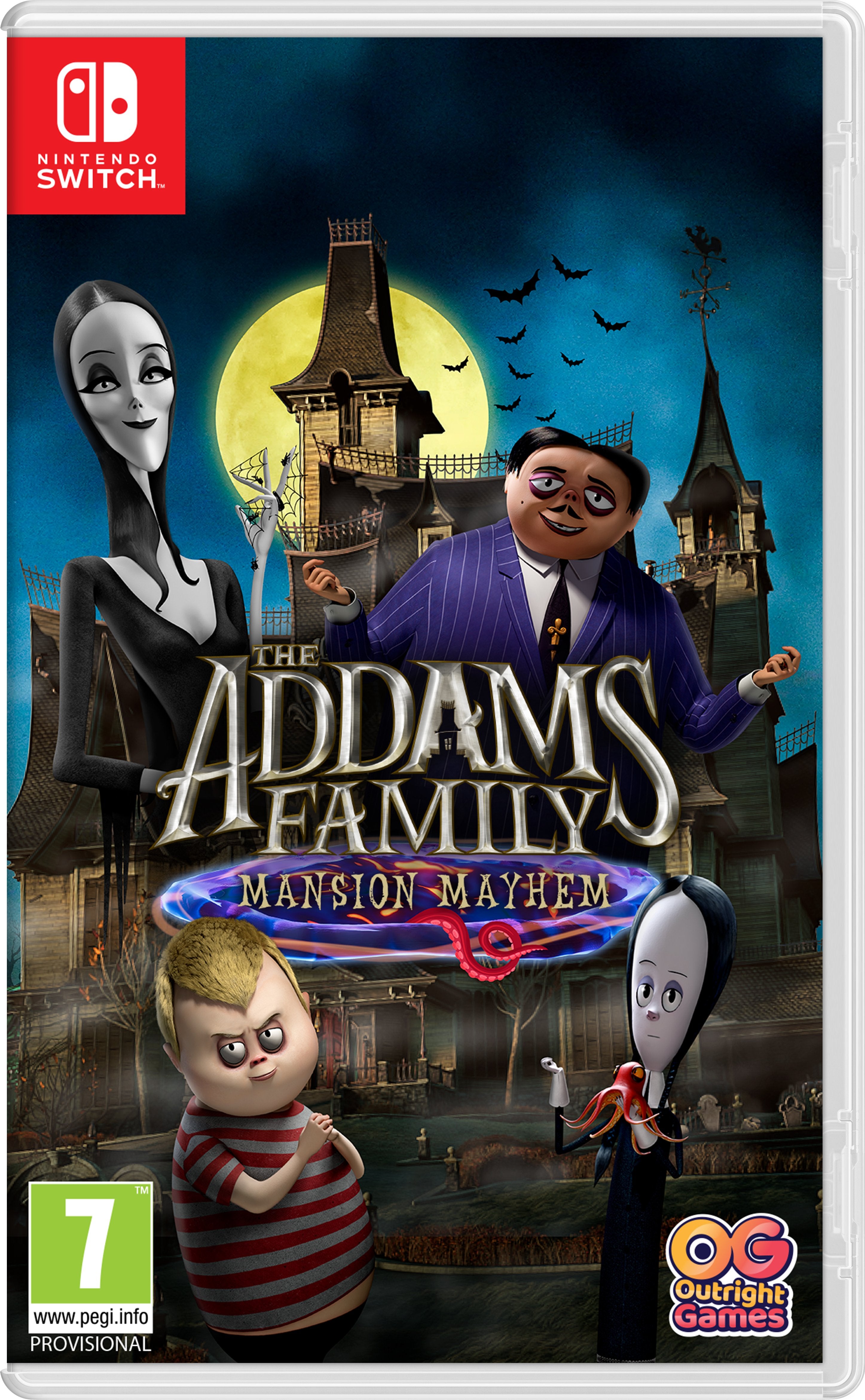 The Addams Family: Mansion Mayhem (Code-in-a-box) - flash vidéo