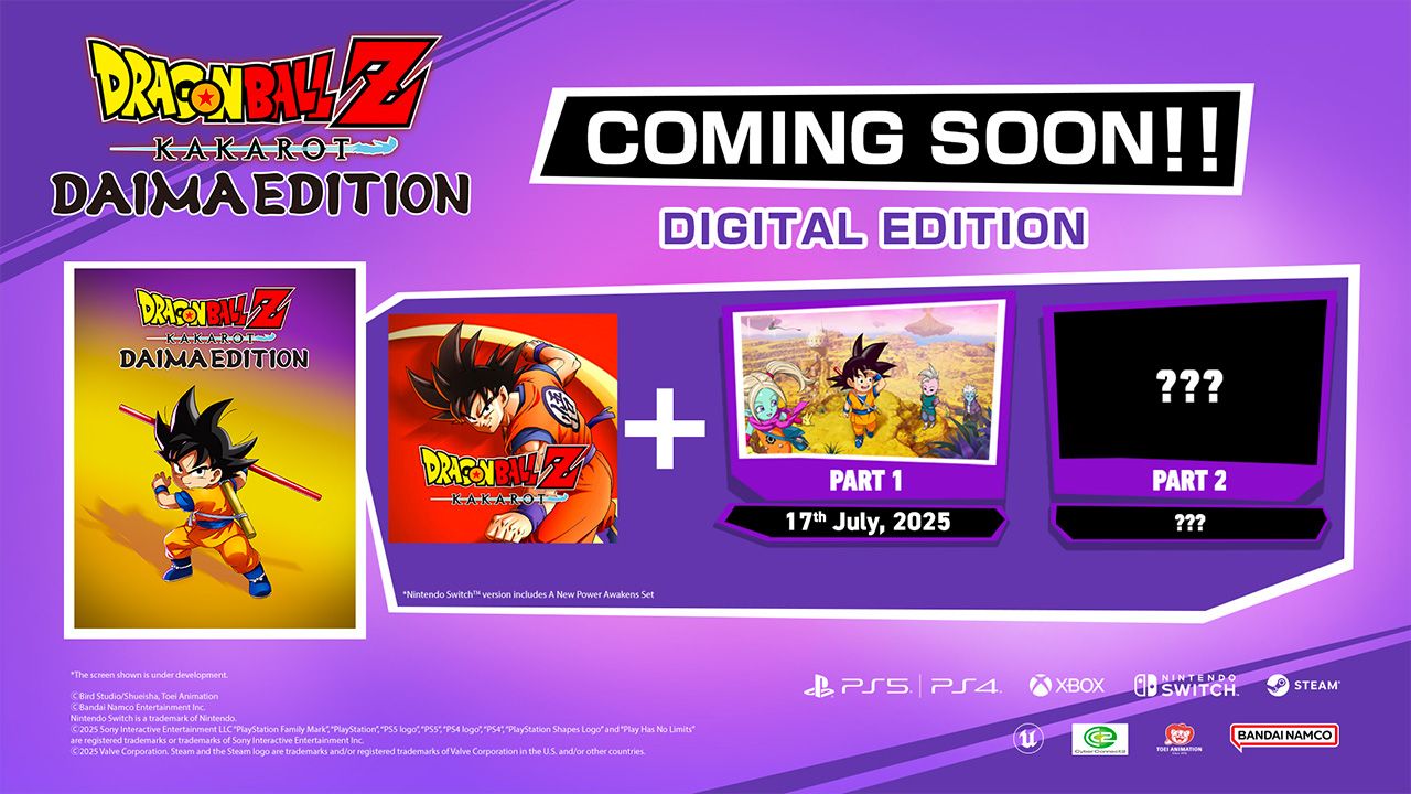 DRAGON BALL Z: KAKAROT + A New Power Awakens Set - Daima Edition