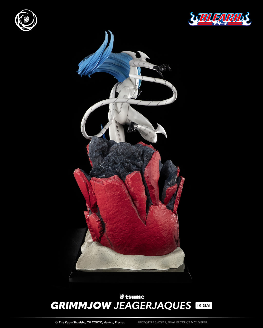 Tsume Art - IKIGAI 1/6 - Bleach - Grimmjow Jaggerjack Statue 36cm