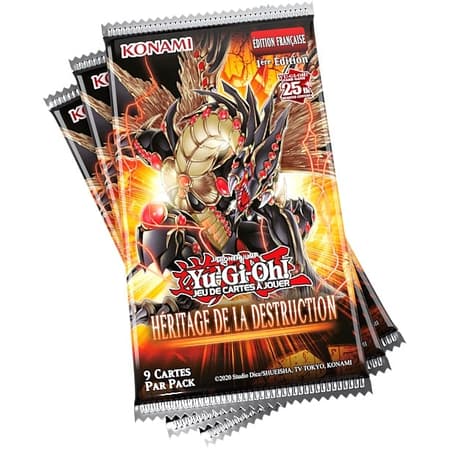 Yu-Gi-Oh! JCC - Booster Héritage de la Destruction - flash vidéo