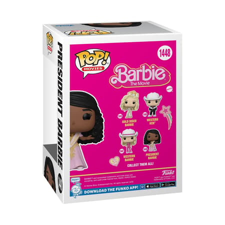 Funko Pop! Movies: Barbie - President Barbie - flash vidéo