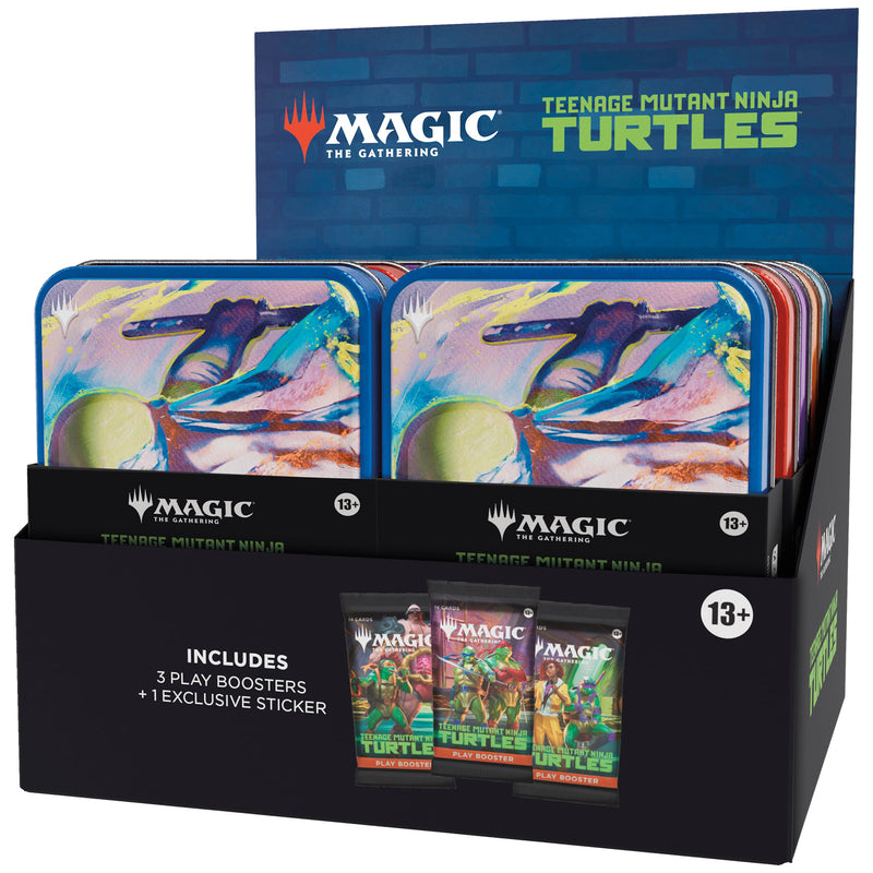 Magic: The Gathering - Teenage Mutant Ninja Turtles Tins Display (10x Tin)