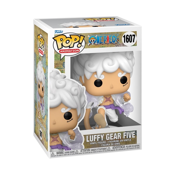 Funko Pop! Animation: One Piece - Luffy Gear 5 (Chance of Glow in the Dark Chase Edition) - flash vidéo