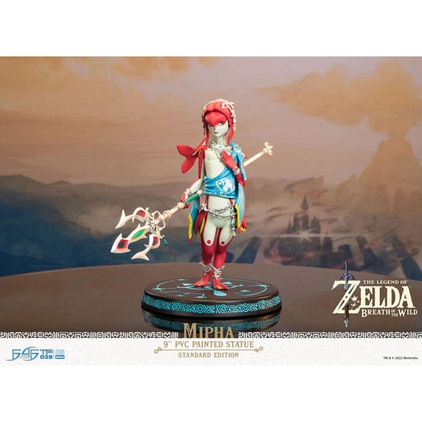 First 4 Figures - The Legend of Zelda : Breath of the Wild - Mipha Statue Edition Standard 21cm - flash vidéo