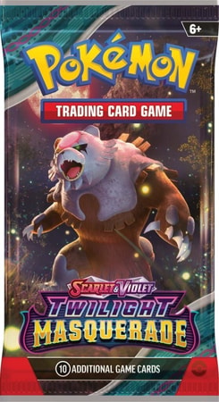Pokémon TCG - Scarlet & Violet - Twilight Masquerade Booster Blister Pack (1 Random Booster) - flash vidéo