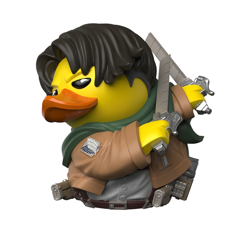 Numskull - TUBBZ Canard de bain - L'Attaque des Titans - Levi Ackerman (Première Édition) - 9cm