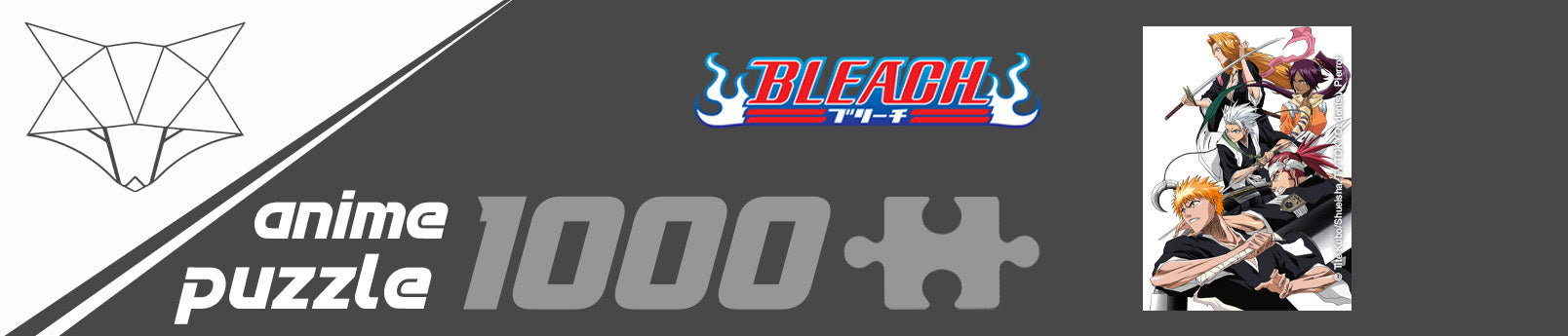 Anime Puzzle - Puzzle Bleach 04 - 1000 pcs - flash vidéo
