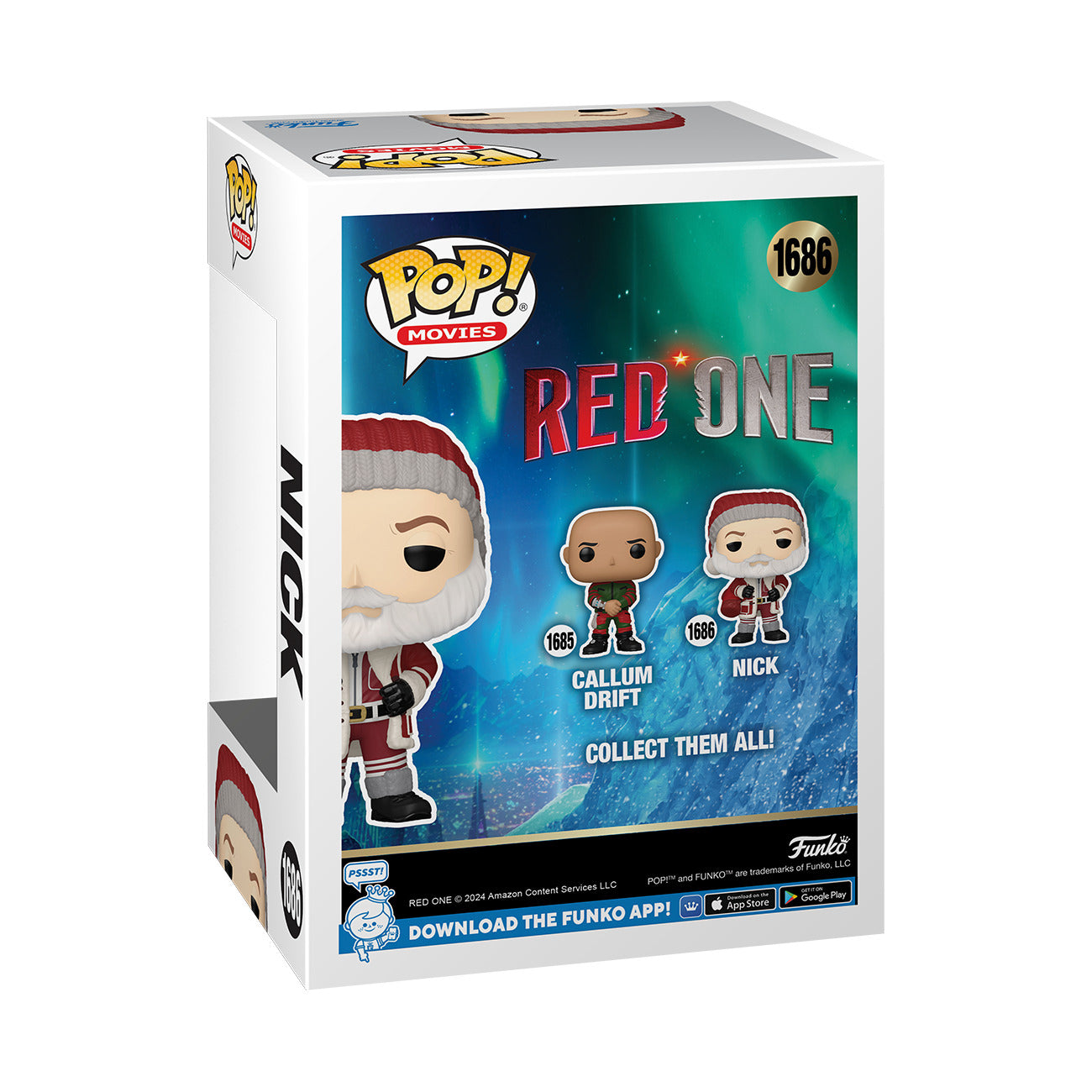 Funko Pop! Movies: Red One - Nick - flash vidéo
