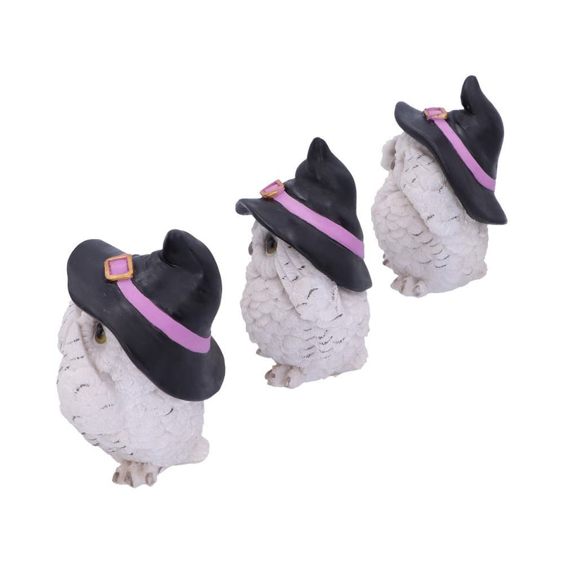 Figurines de collection Les trois sages à plumes 9cm