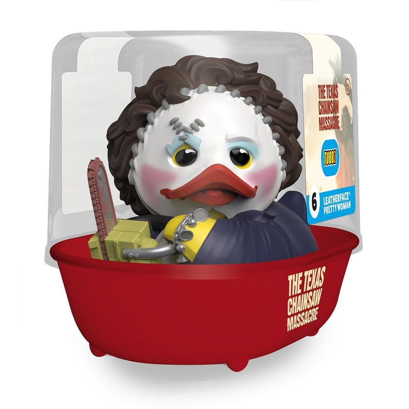 Numskull - TUBBZ Canard de bain - The Texas Chainsaw Massacre - Leatherface Pretty Woman (Première Édition) - 9cm