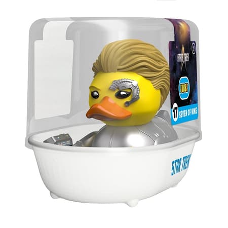 Numskull - TUBBZ Canard de bain - Star Trek - Seven of Nine (Première Édition) - 9cm - flash vidéo