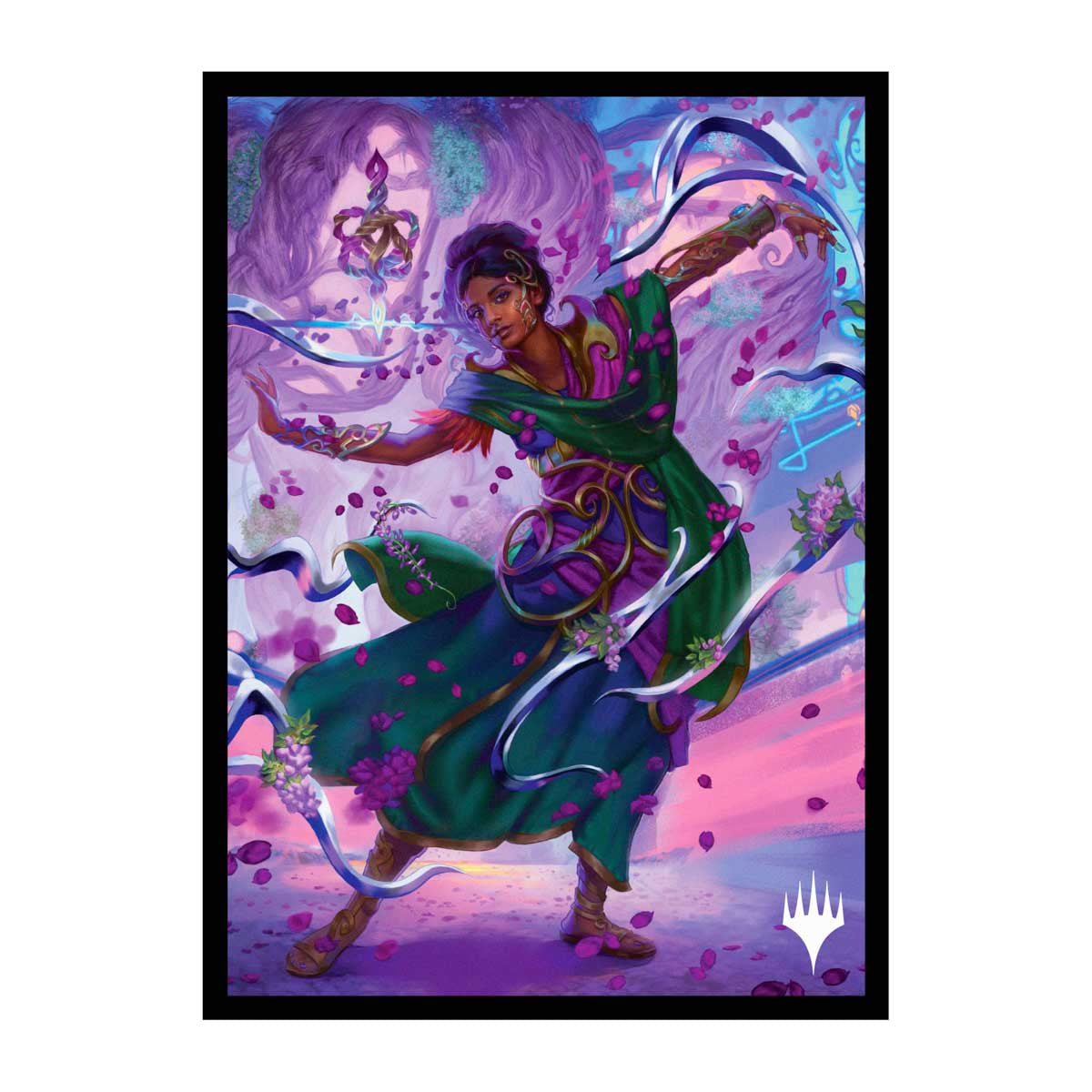 Ultra Pro - Magic: The Gathering - Aetherdrift - Sachet de 100 protèges cartes standard Avishkar, Living Energy (66 x 91 mm) - flash vidéo