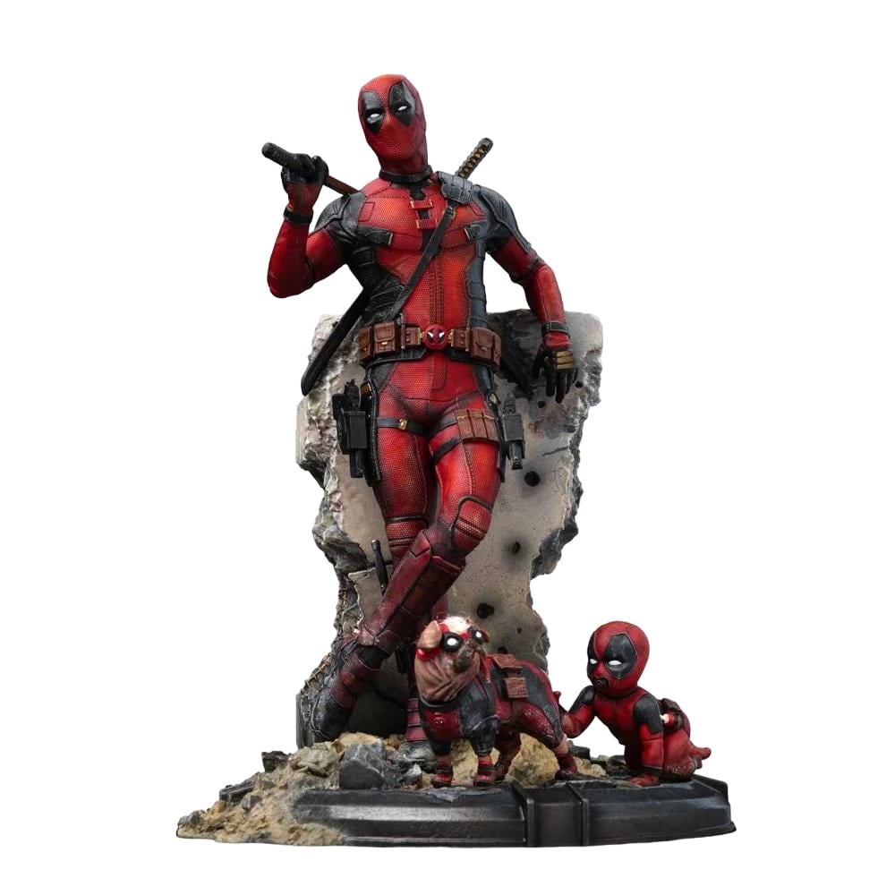 Iron Studios - Arts Scale 1/10 - Marvel - Deadpool 3 - Deadpool Statue 21cm - flash vidéo