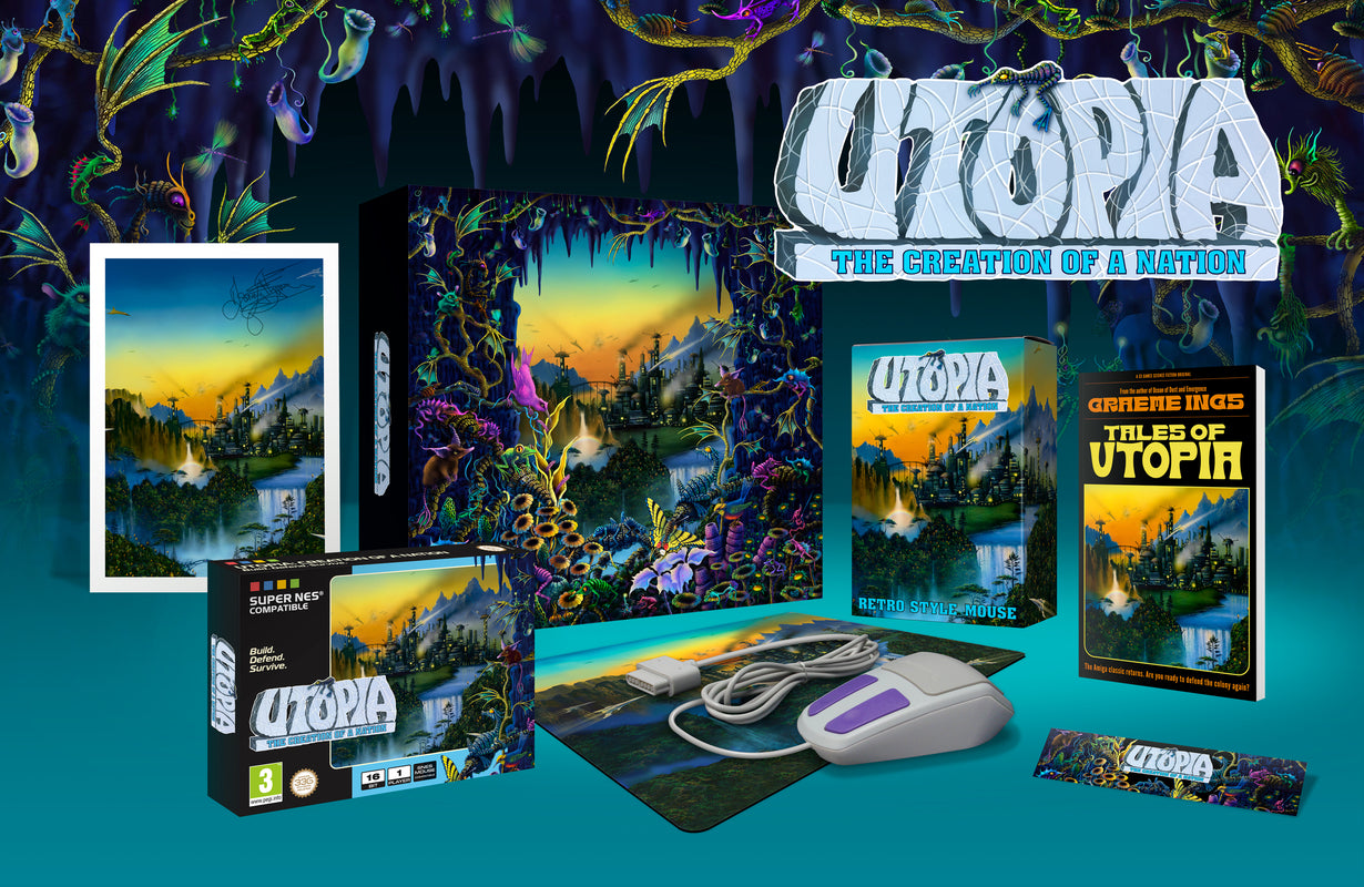 Super NES - Utopia: The Creation of a Nation - Ultimate Archive Edition