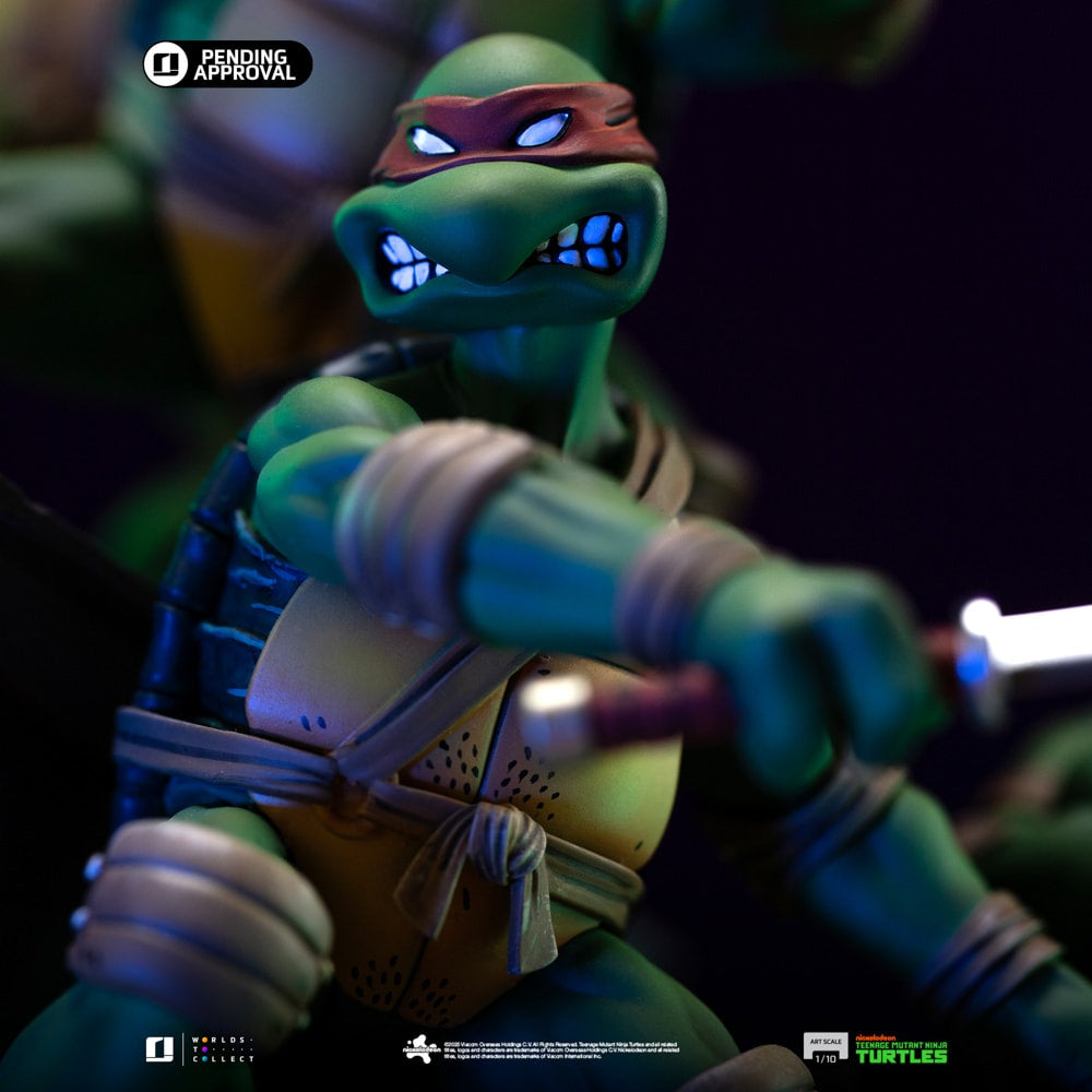 Iron Studios - Deluxe Art Scale 1/10 - Teenage Mutant Ninja Turtles - Eastman Cover Version Statue 24cm