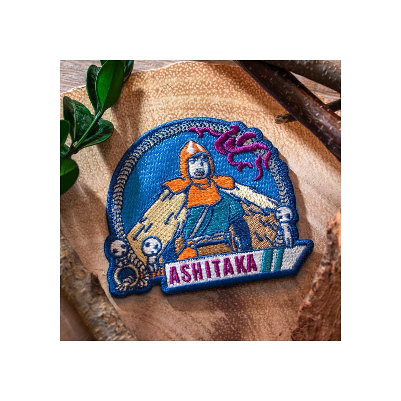 BADGE BRODERIE AUTOCOLLANT ASHITAKA - PRINCESSE MONONOKÉ