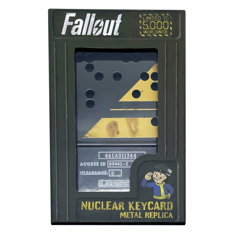 Fallout - Réplique carte d'accès de sécurité nucléaire Édition Limitée