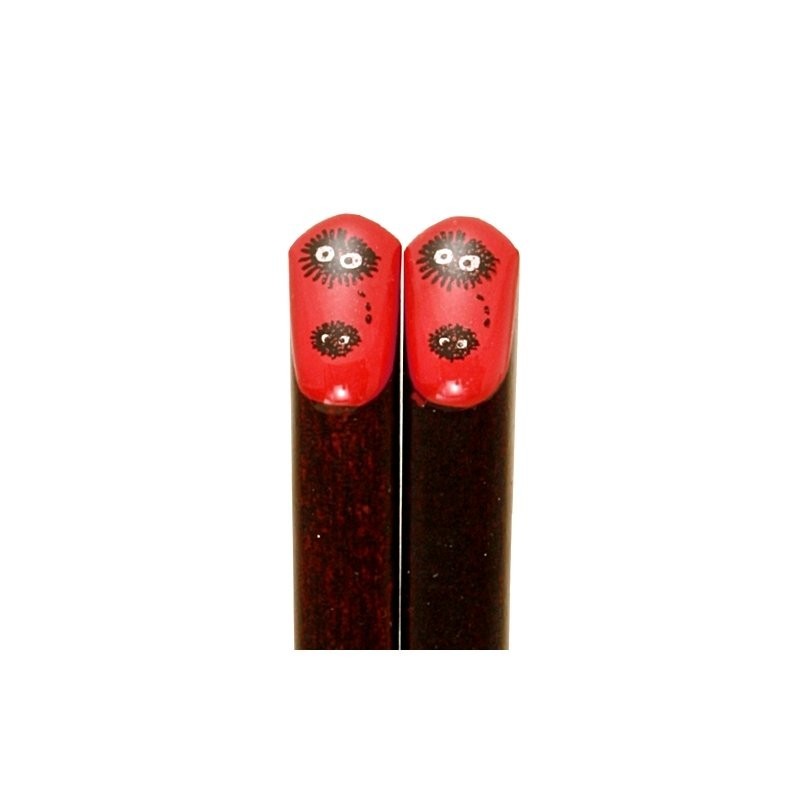 BAGUETTES NOIRAUDES ROUGES - MON VOISIN TOTORO