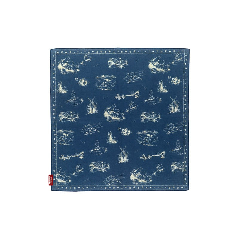 BANDANA VIVRE ENSEMBLE BLEU - PRINCESSE MONONOKÉ