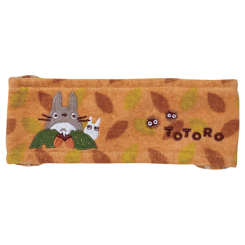 BANDEAU À CHEVEUX TOTORO FEUILLES COULEUR FONCÉ - MON VOISIN TOTORO