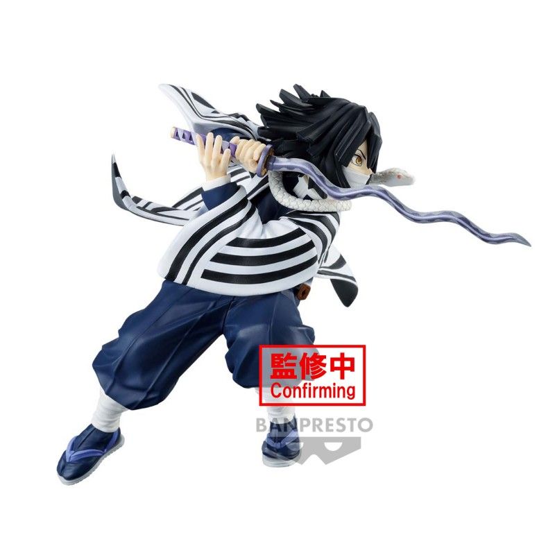Demon Slayer: Kimetsu no Yaiba - Vibration Stars - Obanai Iguro Statue 11cm - flash vidéo