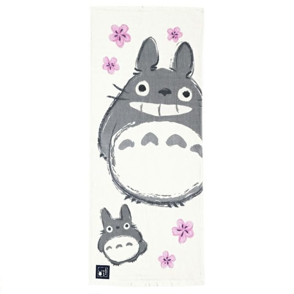 Ghibli - Mon Voisin Totoro - Imabari Serviette Totoro Sakura 34X80cm - flash vidéo