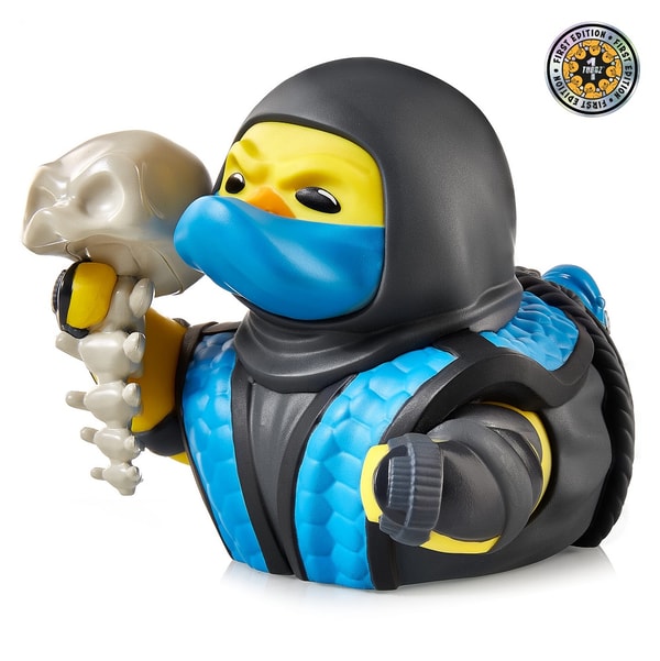 TUBBZ Canard de bain - Mortal Kombat - Sub-Zero (Première Édition) - flash vidéo