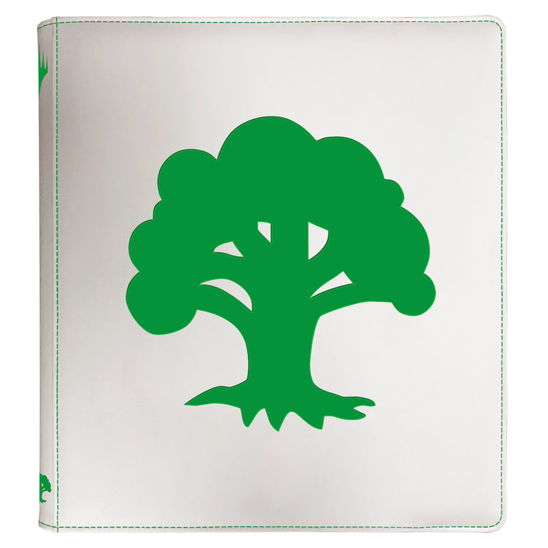 Ultra Pro - Magic: The Gathering - Mana 8 - Portfolio A4 12 Pochettes avec Fermeture - Forêt