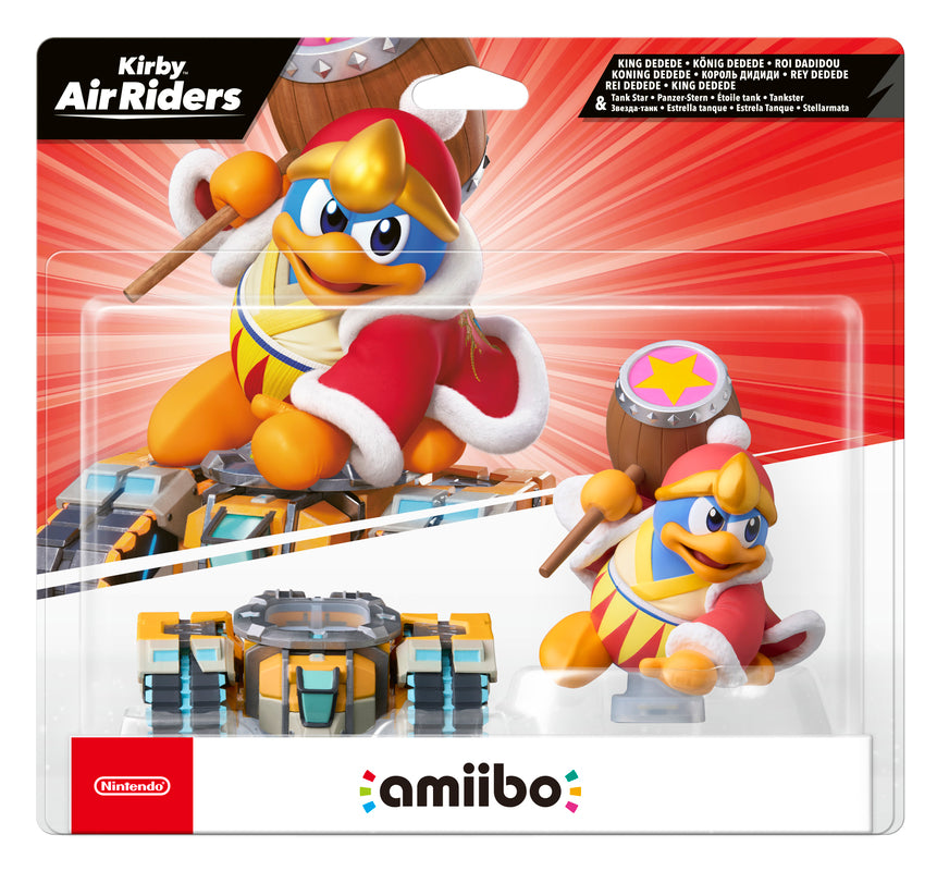 Amiibo Roi DaDiDou et Étoile tank - Kirby Air Riders Collection