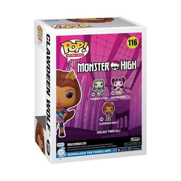 Funko Pop! Retro Toys: Monster High: Clawdeen - flash vidéo