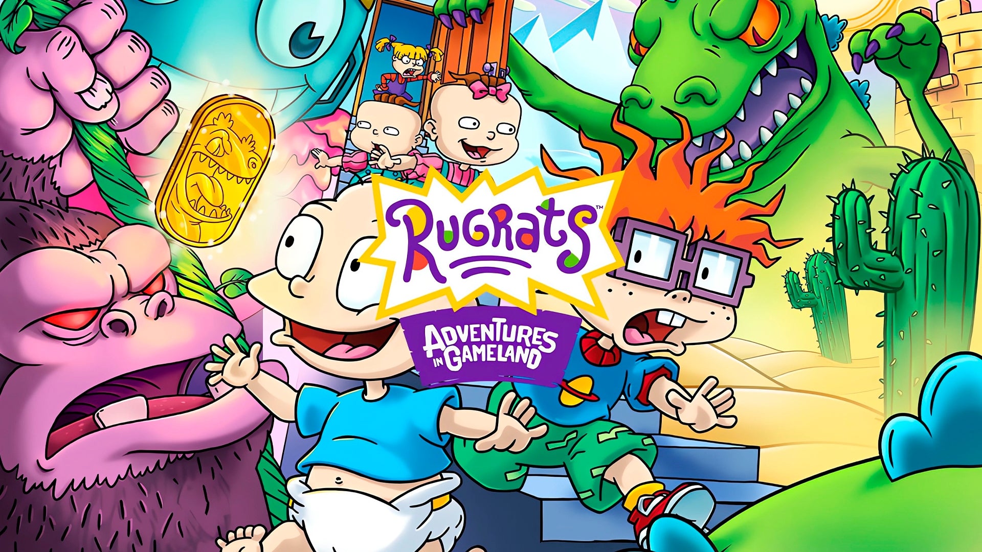 Rugrats: Adventures in Gameland - flash vidéo