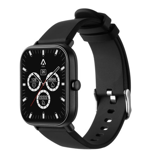 Abyx Fit - Ozone 3 - Montre connectée - Noire - flash vidéo