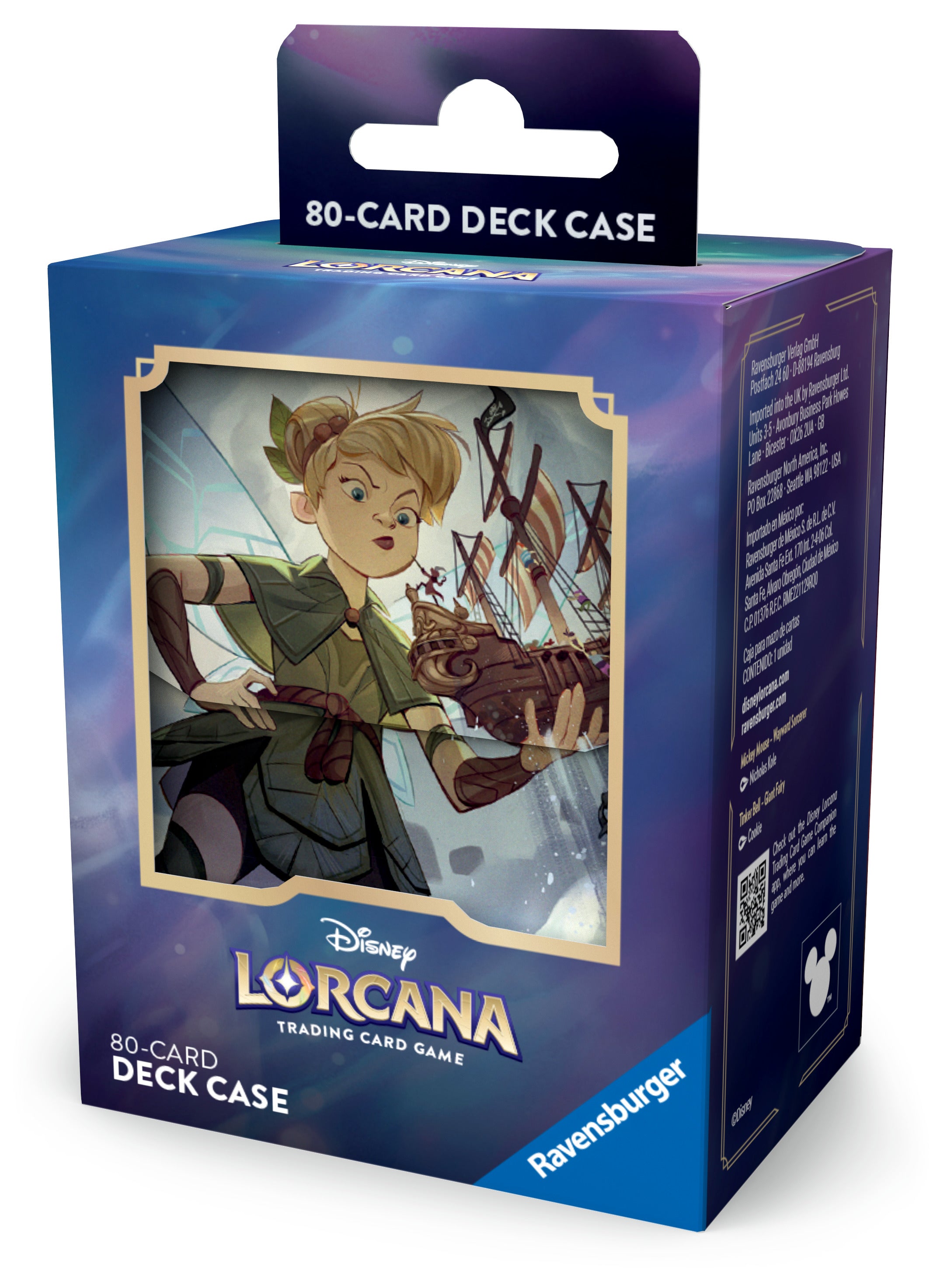 Disney Lorcana JCC - Boîte de deck de 80 cartes Tinker Bell