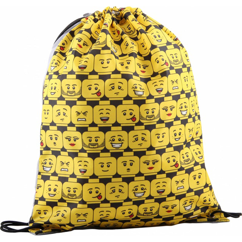 Sac de gym Lego Junior Visages de mini figurines 11L