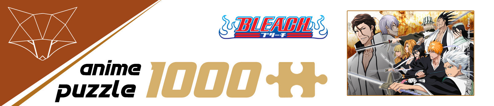 Anime Puzzle - Puzzle Bleach 01 - 1000 pcs - flash vidéo