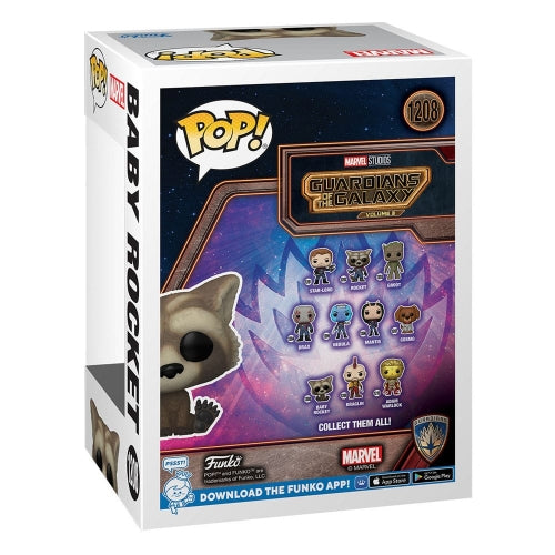 Funko Pop! Marvel: Guardians of the Galaxy vol.3 - Baby Rocket