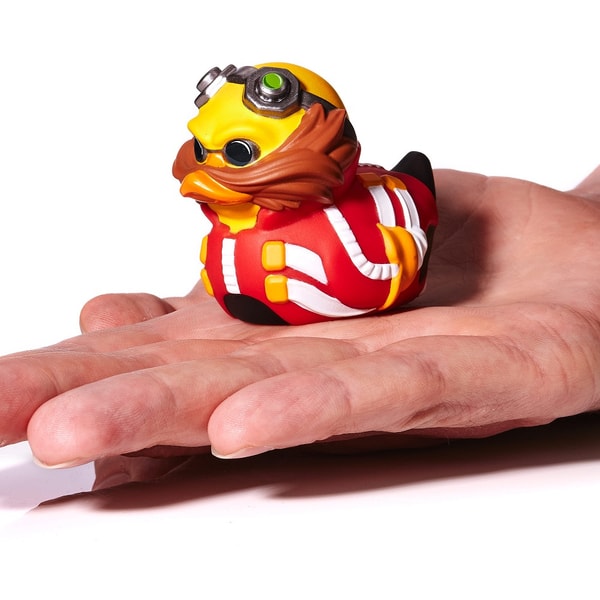 Numskull - Mini TUBBZ Canard de bain - Sonic le Hérisson - Dr Eggman (Édition baignoire) - flash vidéo