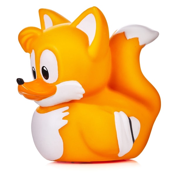 Numskull - Mini TUBBZ Canard de bain - Sonic le Hérisson - Tails (Édition baignoire) - flash vidéo