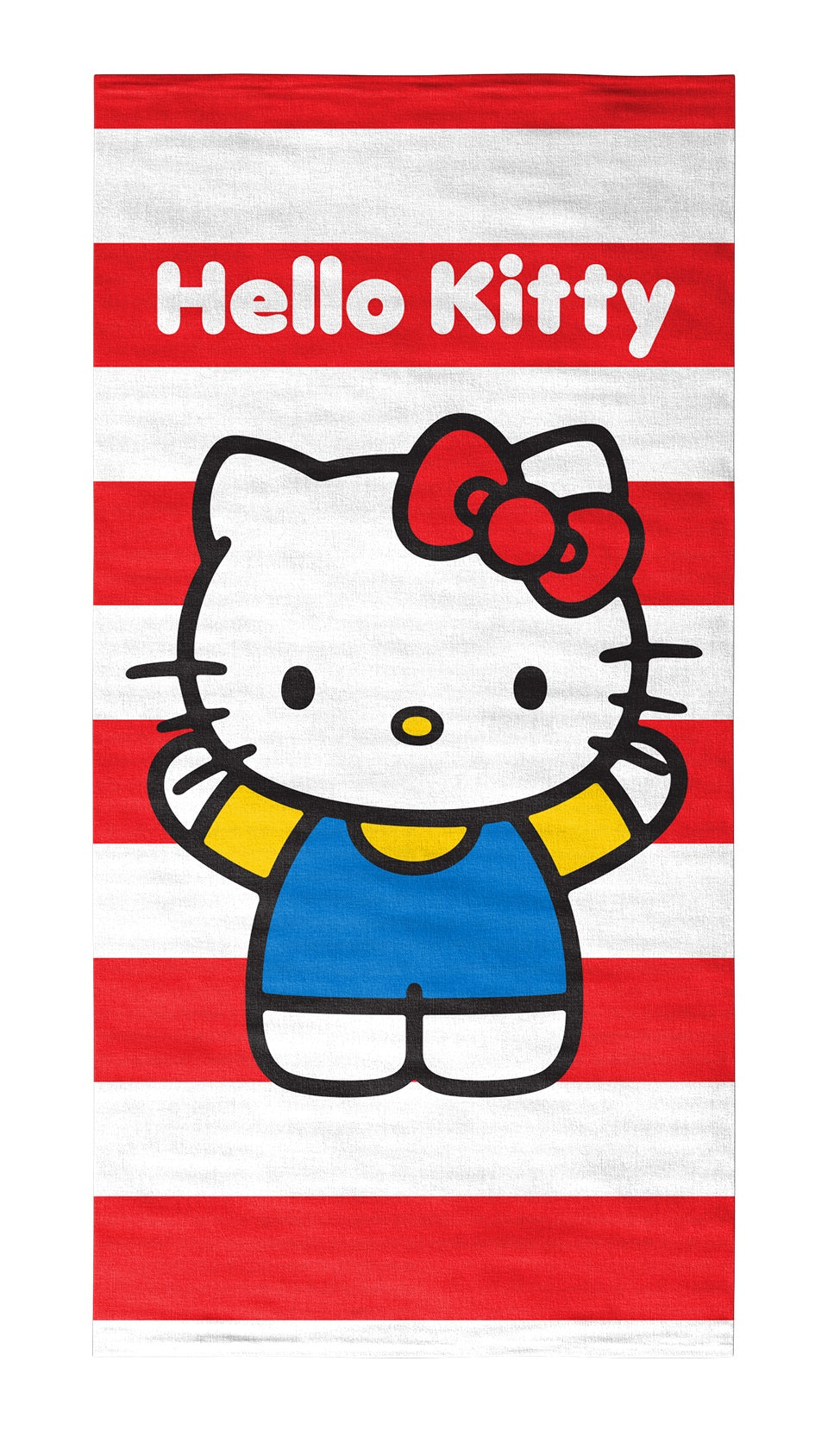 Sanrio - Serviette de plage en microfibre "Hello Kitty" (140x70cm) - flash vidéo