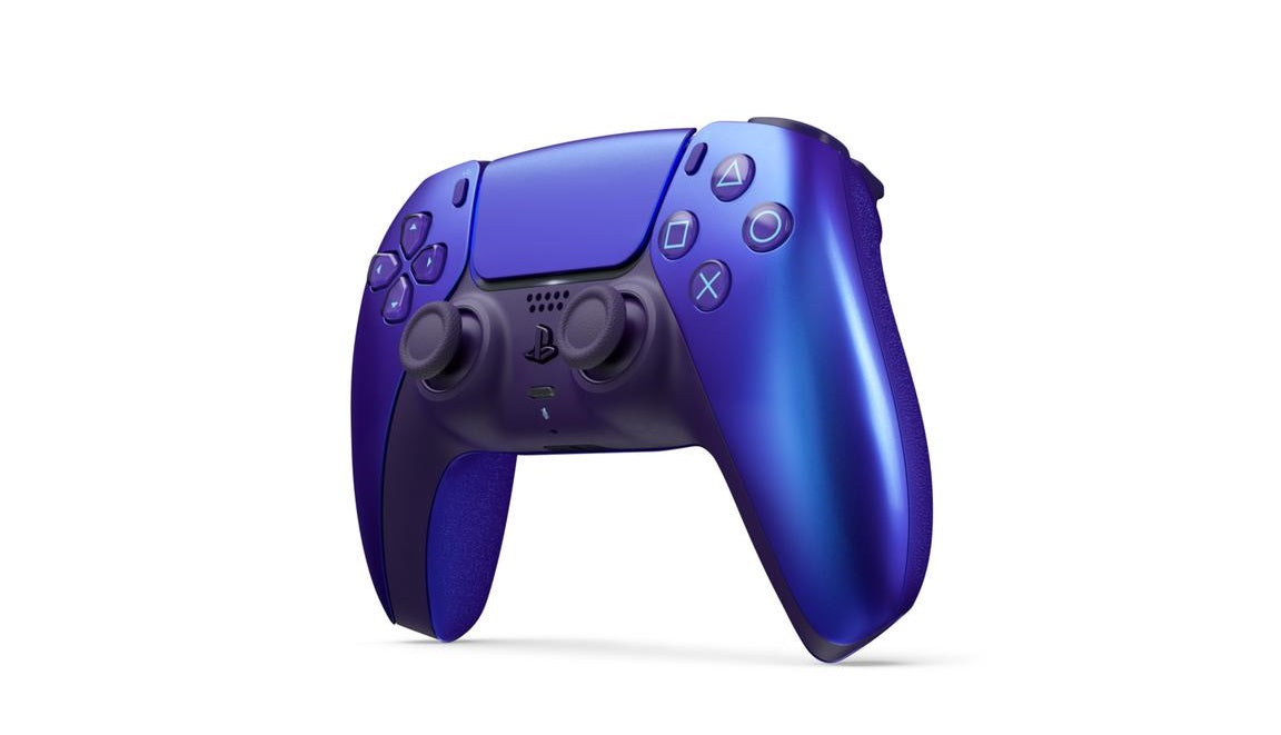 PS5 DualSense Wireless Controller Chroma Indigo - flash vidéo