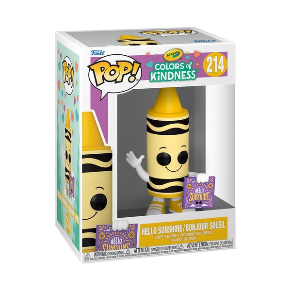 Funko Pop! Ad Icons: Crayola - Yellow Crayon (Kindness) - flash vidéo