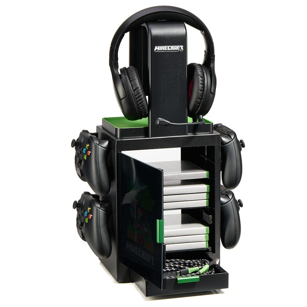 Numskull - Meuble de rangement lumineux inspiré de Minecraft pour gamer - flash vidéo