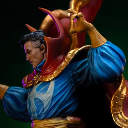 Iron Studios - BDS Art Scale 1/10 - Marvel - Dr. Strange "Infinity Gauntlet" Statue 38cm - flash vidéo